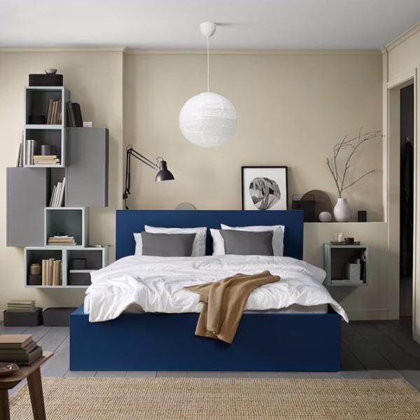 Pat Ikea Malm/Lindbaden 2 140 x 200 cm / Masiv / Blue photo 8