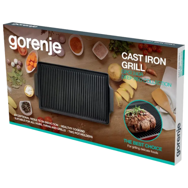Сковорода Gorenje GPCI240R Tigaie-grill / / Красный photo 6