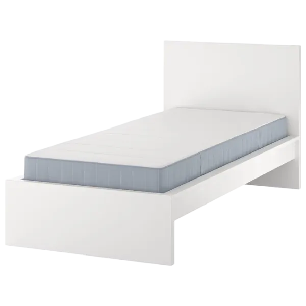 Pat Ikea Malm/Vesteroy 90 x 200 cm / Masiv / White photo 1