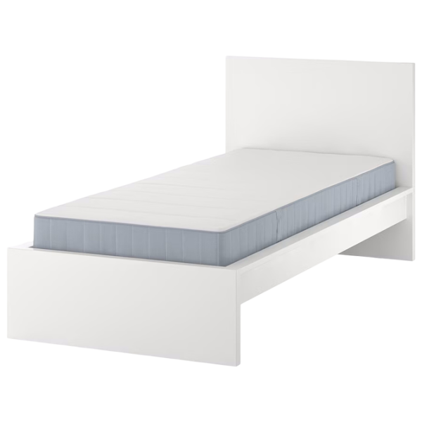 Pat Ikea Malm/Vesteroy 90 x 200 cm / Masiv / White photo 1