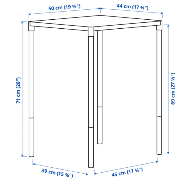 Set mobilă grădină Ikea Fejan 1+2  Plastic / Plastic / Plastic / White photo 6