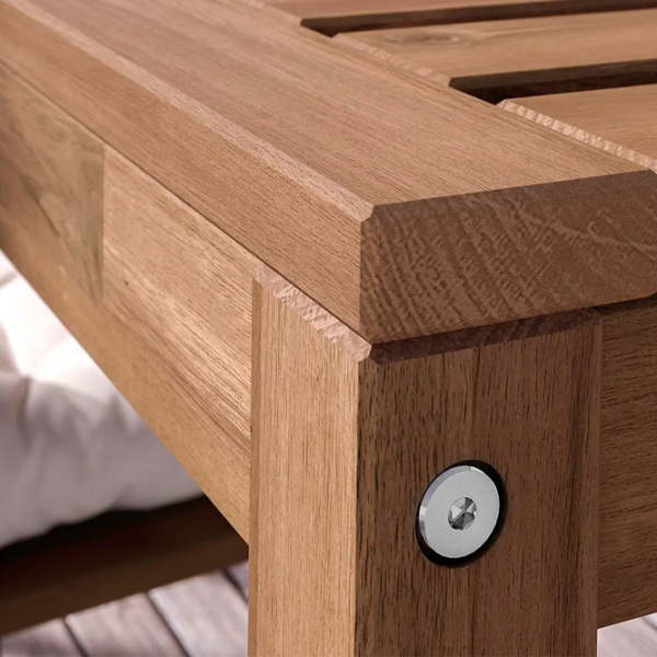 Set mobilă grădină Ikea Nammaro 4  Lemn / Lemn / Lemn / Light Brown photo 2