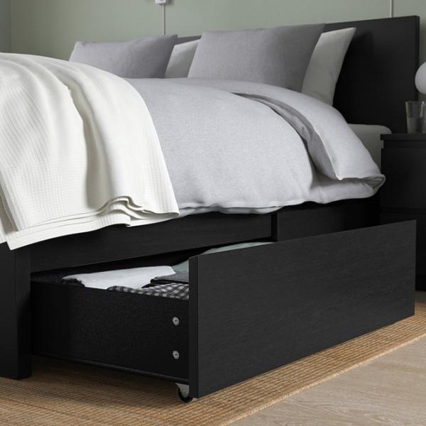 Pat Ikea Malm 2 160 x 200 cm / Furnir / Black photo 6 Pat Ikea Malm 2 160 x 200 cm / Furnir / Black photo 6