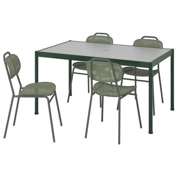 Set mobilă grădină Ikea Segeron/Ensholm  Metal / Metal / Metal / Green photo 1