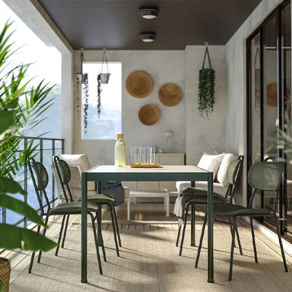 Set mobilă grădină Ikea Segeron/Ensholm  Metal / Metal / Metal / Green photo 3