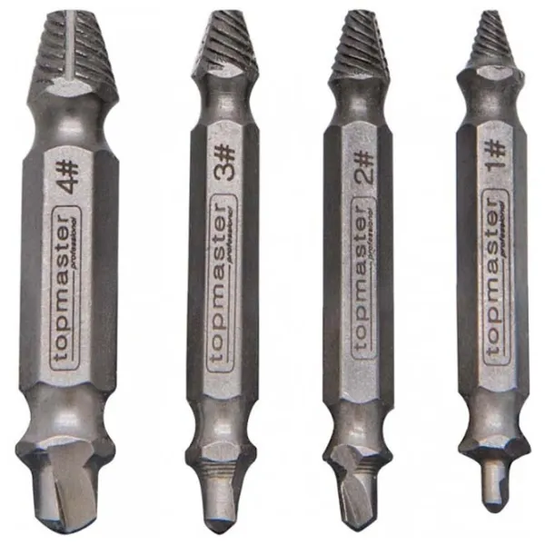 Set de extractori Topmaster 339701 Oțel / 4 photo 1