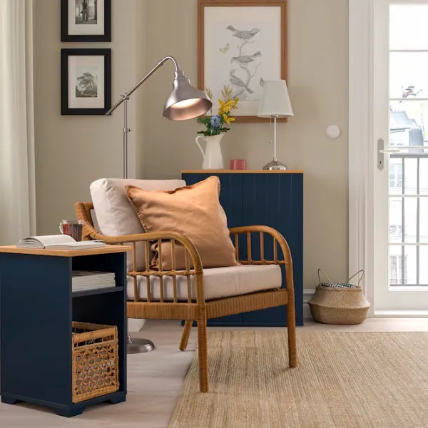 Măsuță de cafea Ikea Skruvby 5657487 Dark Blue photo 3