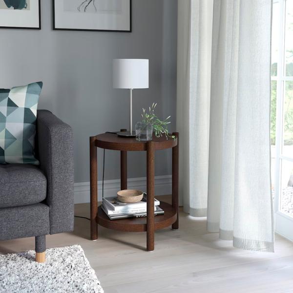 Măsuță de cafea Ikea Listerby 5671380 Dark Brown photo 2