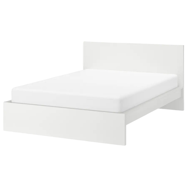 Кровать Ikea Malm 160 x 200 см / Массив / Белый photo 1