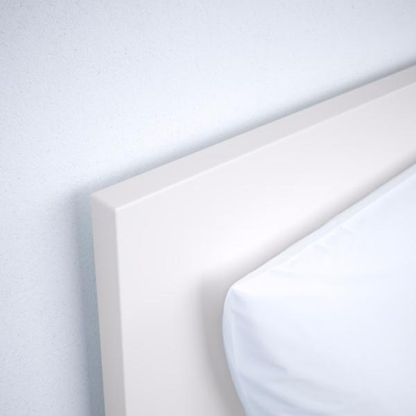 Кровать Ikea Malm 160 x 200 см / Массив / Белый photo 3