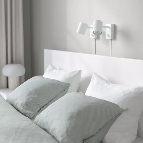 Кровать Ikea Malm 160 x 200 см / Массив / Белый photo 4