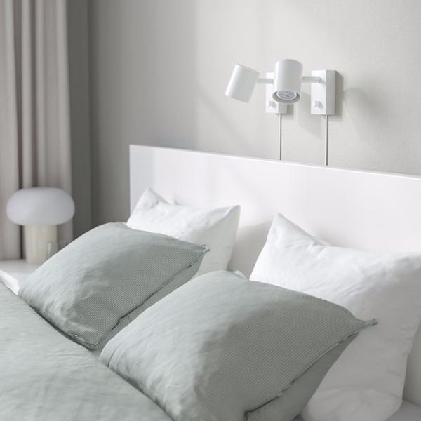 Кровать Ikea Malm 160 x 200 см / Массив / Белый photo 4