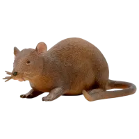 Игрушка антистресс Icom Poland Крыса Коричневый / 3+