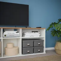 Тумба под телевизор Ikea Skruvby 140 x 216 x 38см / ДСП photo 4