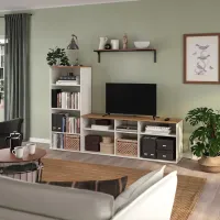Тумба под телевизор Ikea Skruvby 140 x 216 x 38см / ДСП photo 5