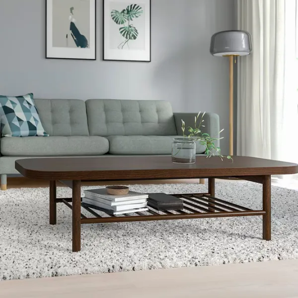 Măsuță de cafea Ikea Listerby 5671389 Dark Brown photo 3