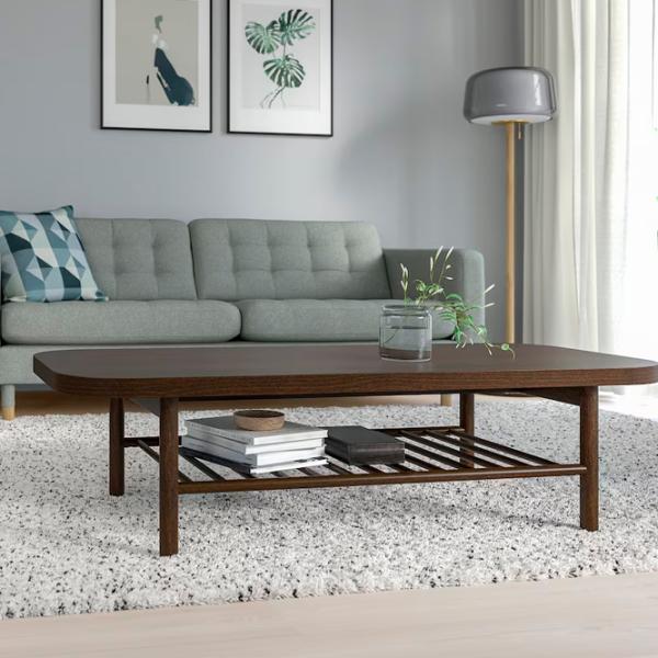 Măsuță de cafea Ikea Listerby 5671389 Dark Brown photo 3