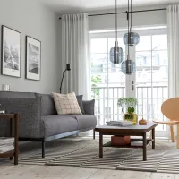 Măsuță de cafea Ikea Listerby 5671389 Dark Brown photo 5
