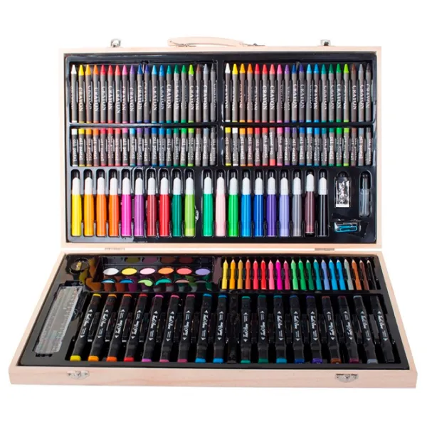 Set de creație 4Play Wooden Set  6+ / Multicolor Beige photo 3