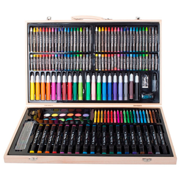 Set de creație 4Play Wooden Set  6+ / Multicolor Beige photo 3