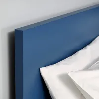 Кровать Ikea Malm 140 x 200 см / Массив / Синий photo 3