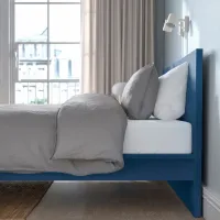 Кровать Ikea Malm 140 x 200 см / Массив / Синий photo 5