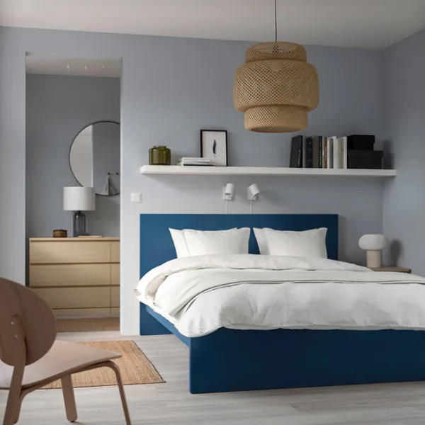 Pat Ikea Malm 140 x 200 cm / Masiv / Blue photo 6