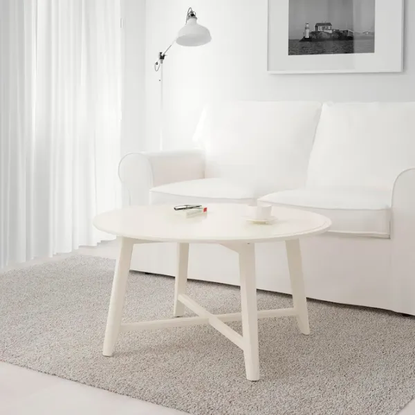 Măsuță de cafea Ikea Kragsta 5290177 White photo 3