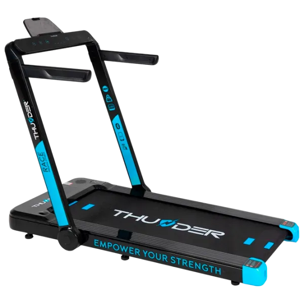 Bandă de alergat Thunder Race 14 km/h / 130 kg / Black photo 1
