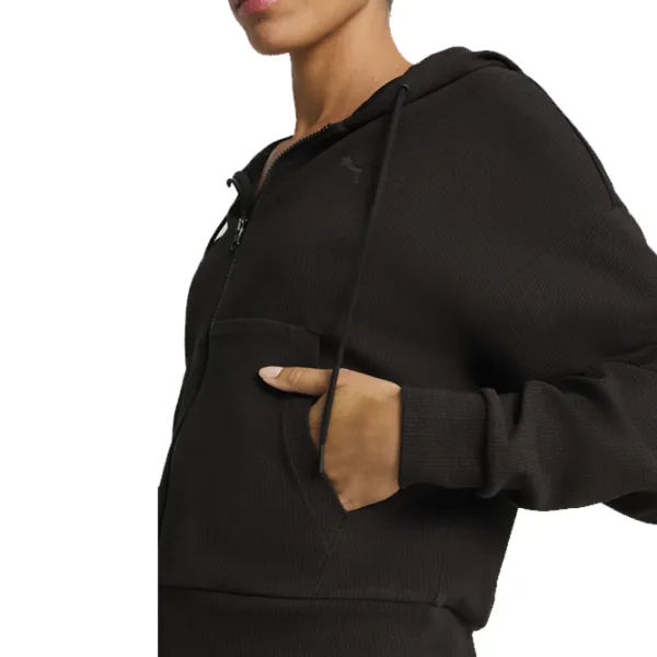 Спортивная куртка для женщин Puma PU68505601  XL / Черный photo 4 Спортивная куртка для женщин Puma PU68505601  XL / Черный photo 4