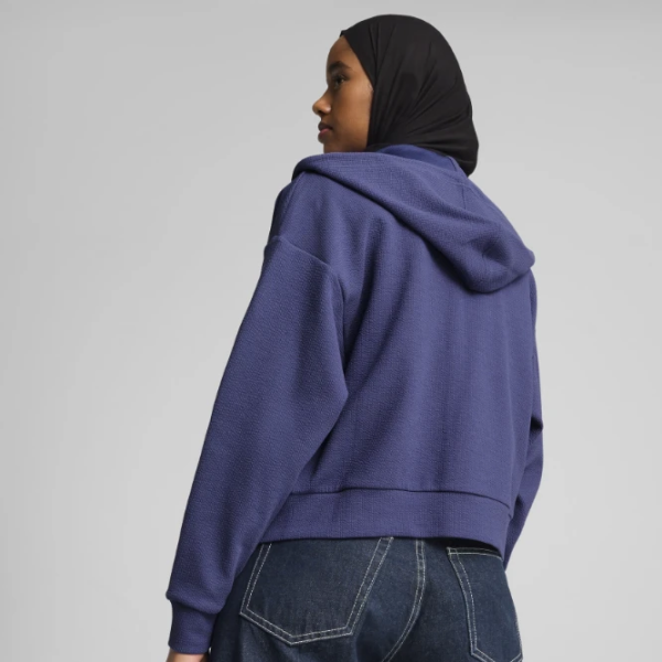 Спортивная куртка для женщин Puma PU68505646  M / Синий photo 4 Спортивная куртка для женщин Puma PU68505646  M / Синий photo 4