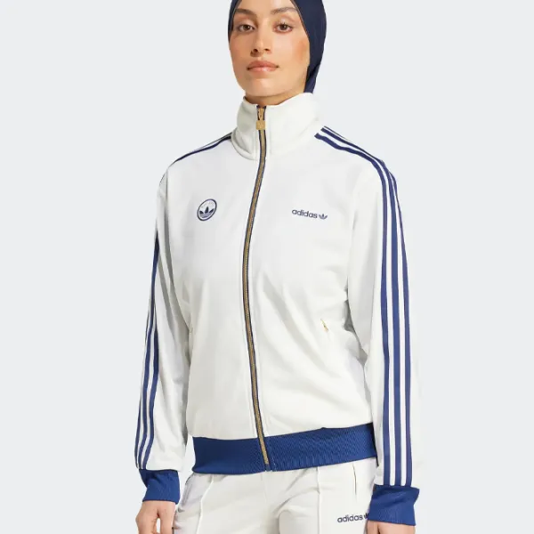 Jachetă sport pentru femei Adidas ADIX3550  M / White photo 2 Jachetă sport pentru femei Adidas ADIX3550  M / White photo 2