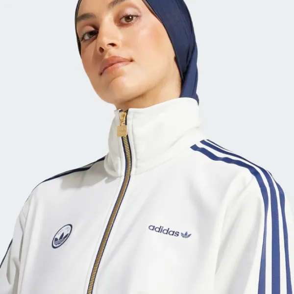 Jachetă sport pentru femei Adidas ADIX3550  M / White photo 3 Jachetă sport pentru femei Adidas ADIX3550  M / White photo 3