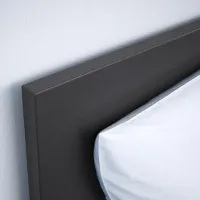 Кровать Ikea Malm/Luroy 2 90 x 200 см / Массив / Черный photo 5