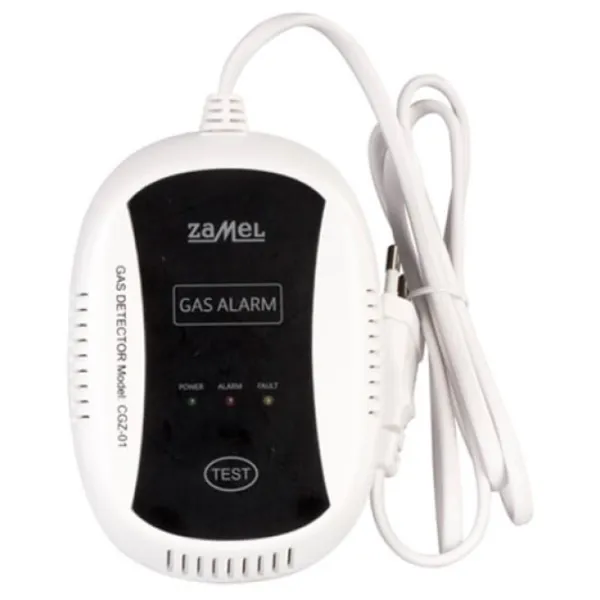 Detector de gaz Zamel CGZ01 White / 230 V photo 1