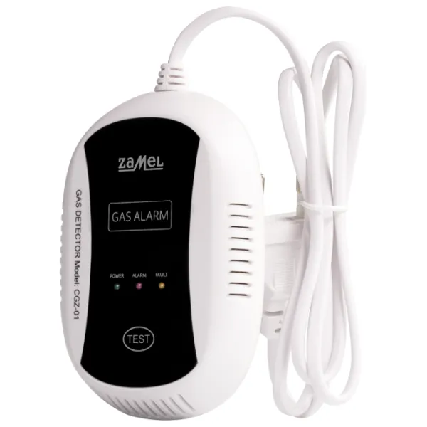 Detector de gaz Zamel CGZ01 White / 230 V photo 3