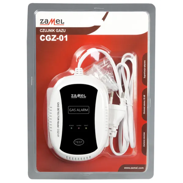 Detector de gaz Zamel CGZ01 White / 230 V photo 5