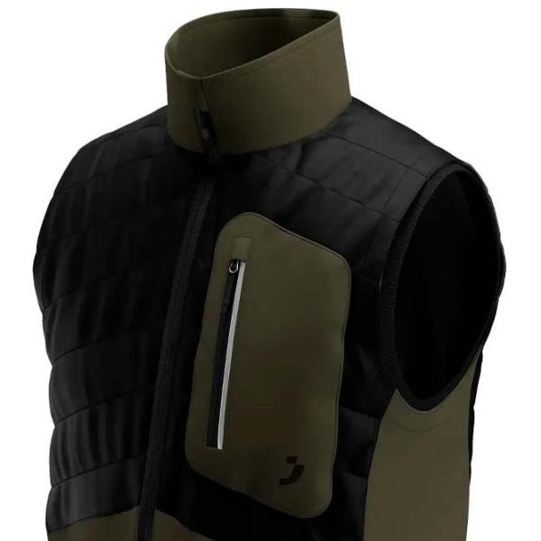 Рабочий жилет для мужчин SAFETY JOGGER OAK BODYWARMER  / XXL / Хаки photo 3 Рабочий жилет для мужчин SAFETY JOGGER OAK BODYWARMER  / XXL / Хаки photo 3
