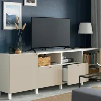 Тумба под телевизор Ikea Besta 74 x 240 x 42см / МДФ photo 3