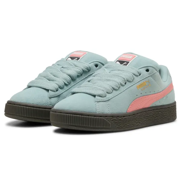 Кеды для девочек Puma Suede XL Jr Весна - лето / Мятно Розовый photo 1