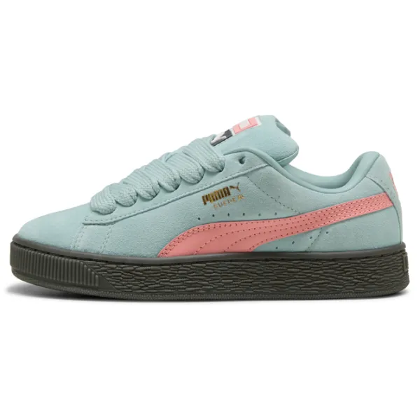 Кеды для девочек Puma Suede XL Jr Весна - лето / Мятно Розовый photo 2