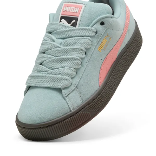 Кеды для девочек Puma Suede XL Jr Весна - лето / Мятно Розовый photo 4