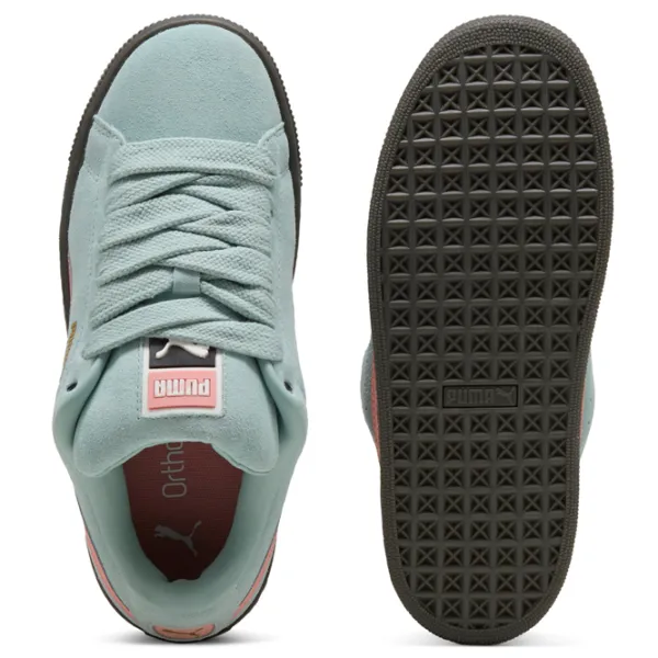Кеды для девочек Puma Suede XL Jr Весна - лето / Мятно Розовый photo 6