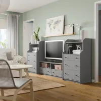 Тумба под телевизор Ikea Besta 116 x 277 x 40см / МДФ photo 2