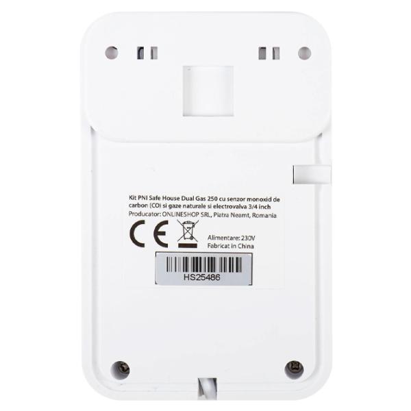 Detector de gaz PNI 250 DUAL GAS/CO White / 220 V photo 2