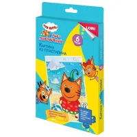 Набор для лепки из глины Lori 004 Разноцветный / 