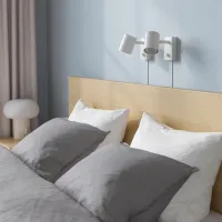 Кровать Ikea Malm/Lonset 140 x 200 см / Шпон / Wood photo 4