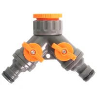 Conector pentru furtun TopGarden 380974 ABS / Cu stop