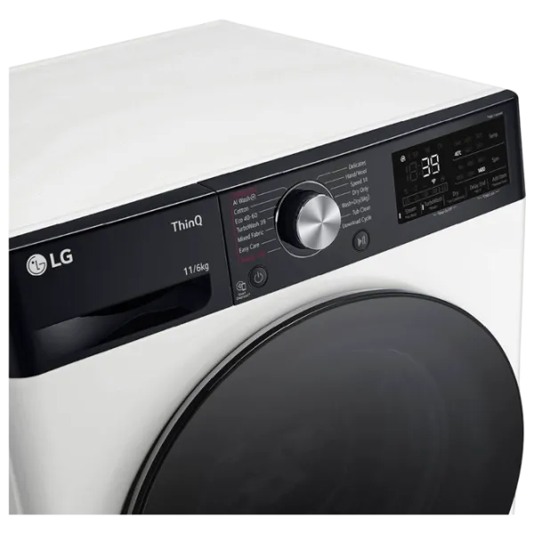 Стиральная машина с сушкой LG F4DR711S2H 10 кг / 1400 об/мин / Белый photo 12
