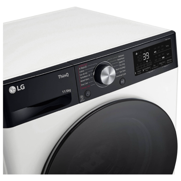 Стиральная машина с сушкой LG F4DR711S2H 10 кг / 1400 об/мин / Белый photo 12
